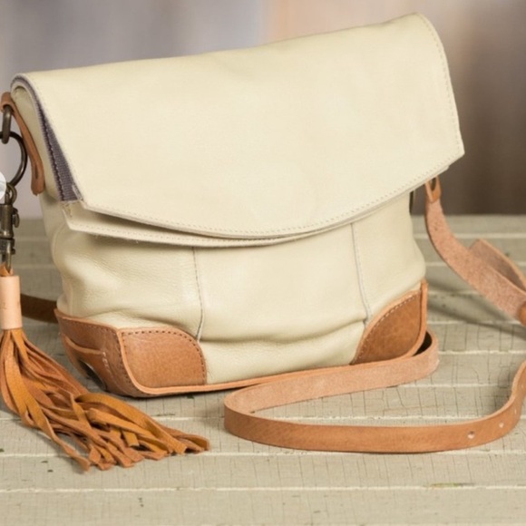 WILL LEATHER GOODS CROSSBODY LEATHER BAG OREGON USA - Picture 1 of 16